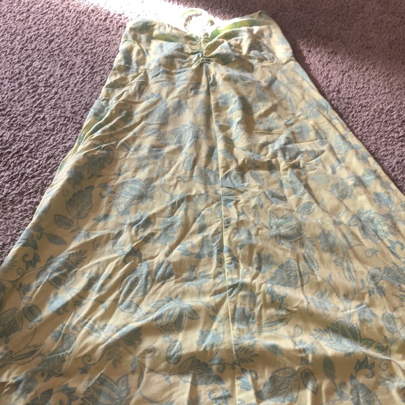 Patagonia Floral Cotton Halter-Top Minidress Sz. S - Picture 3 of 3